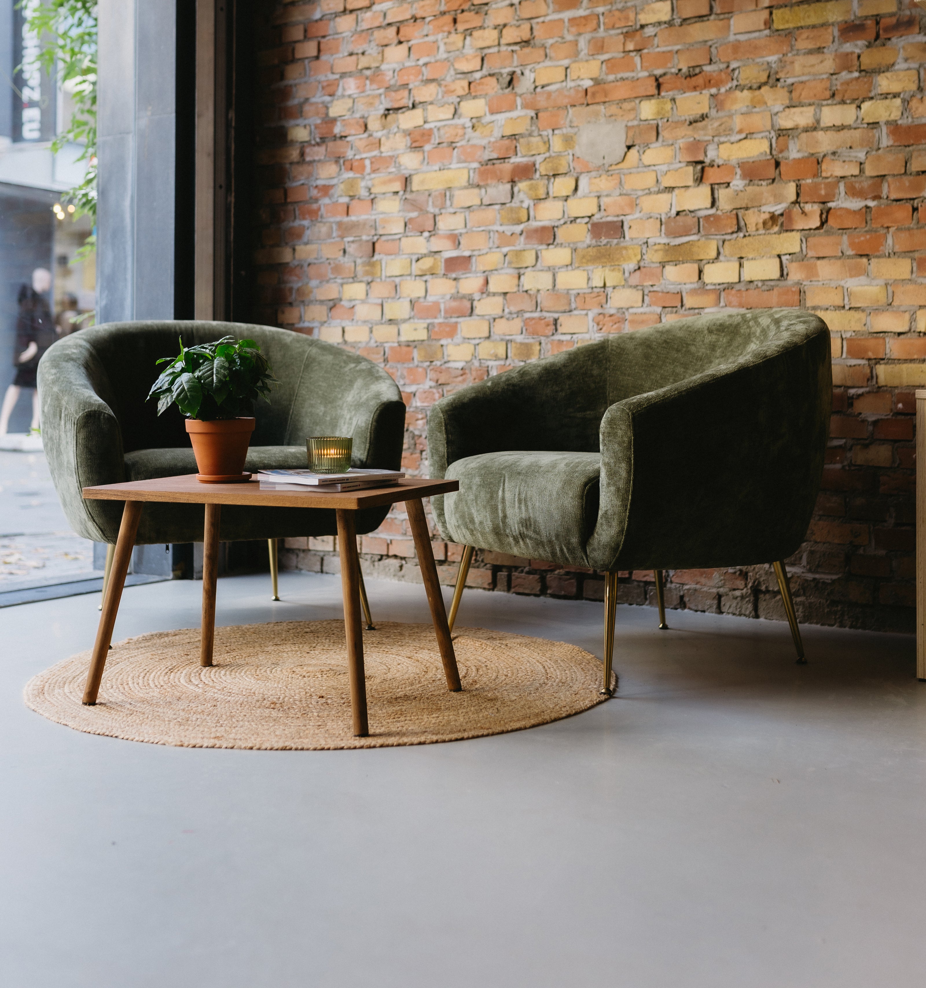 Gietvloer café