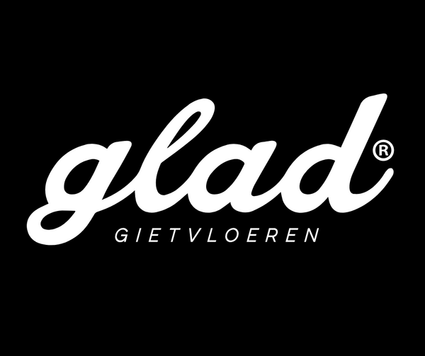Glad gietvloeren logo