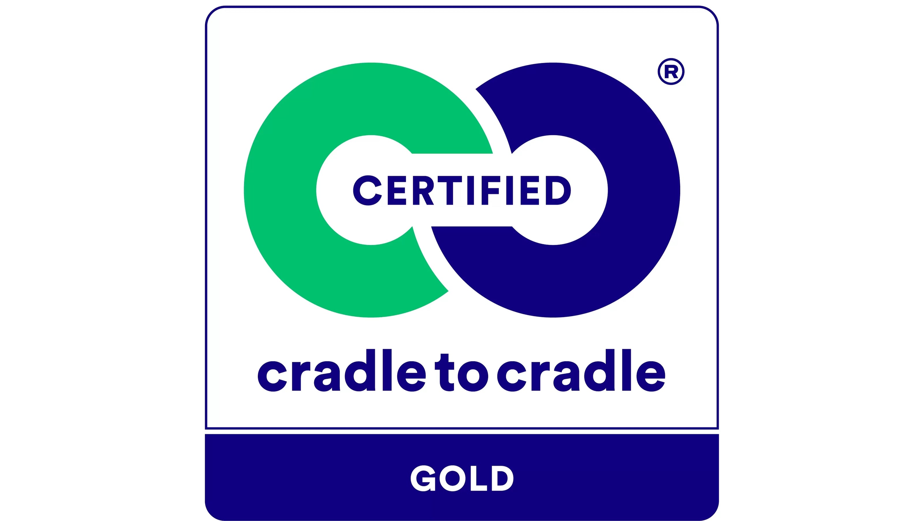 Cradle-2-cradle Gold logo certificaat