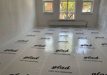 Afgedekte vloer met GLAD cover