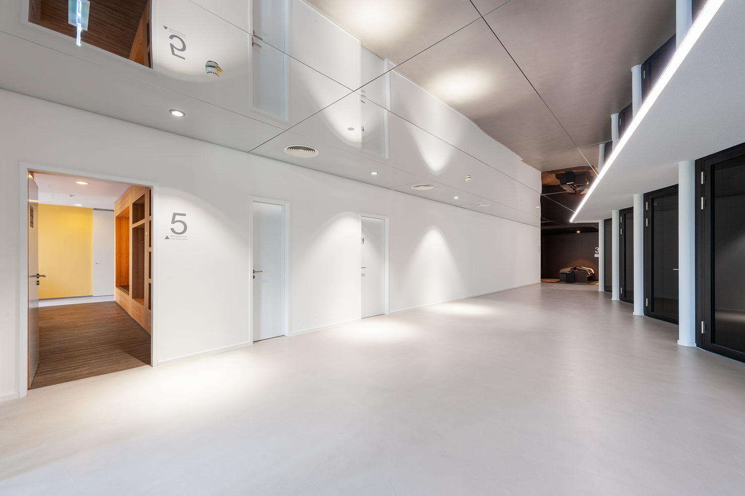 Pandomo floor in groot pand