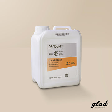 Pandomo Care & Clean voor het reinigen en behandelen van betonvloeren. 2,5 liter.